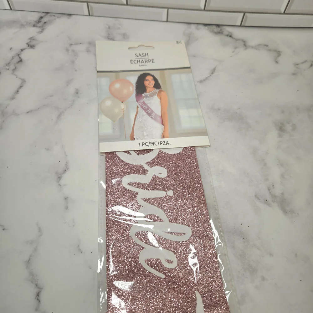 Pink Bridal Party Supplies Set